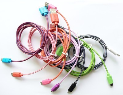 细线织就品质 三星V8编织数据线在HTC、小米、华为Micro接口手机中的应用